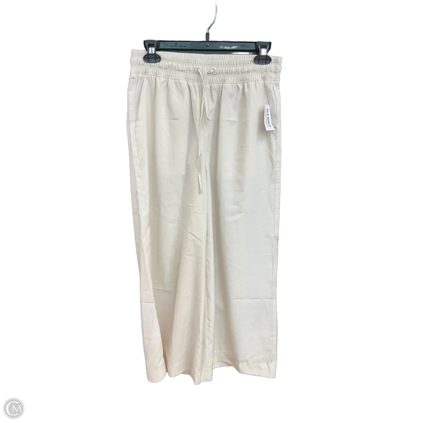Athletic Pants By Old Navy In Cream, Size: S