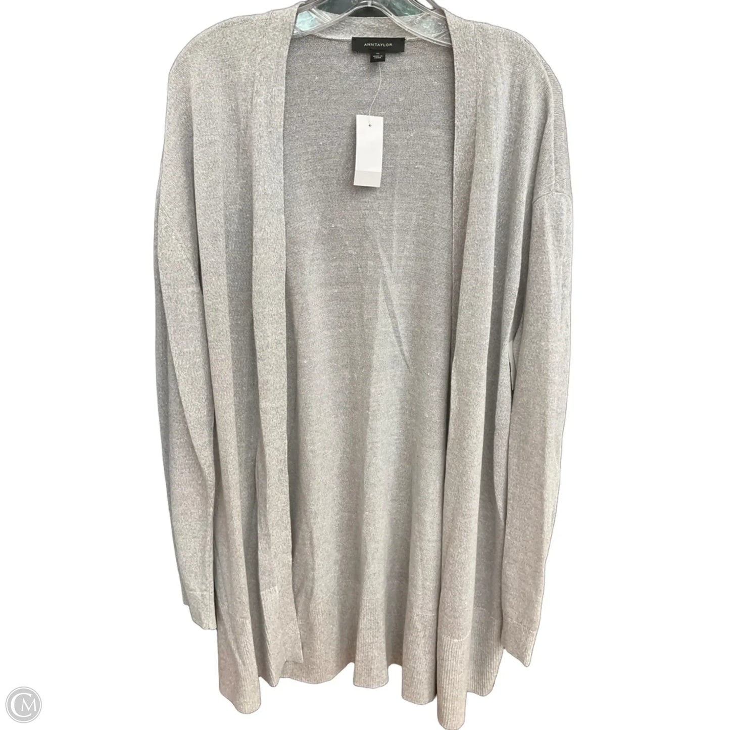 Cardigan By Ann Taylor In Grey, Size: Xl