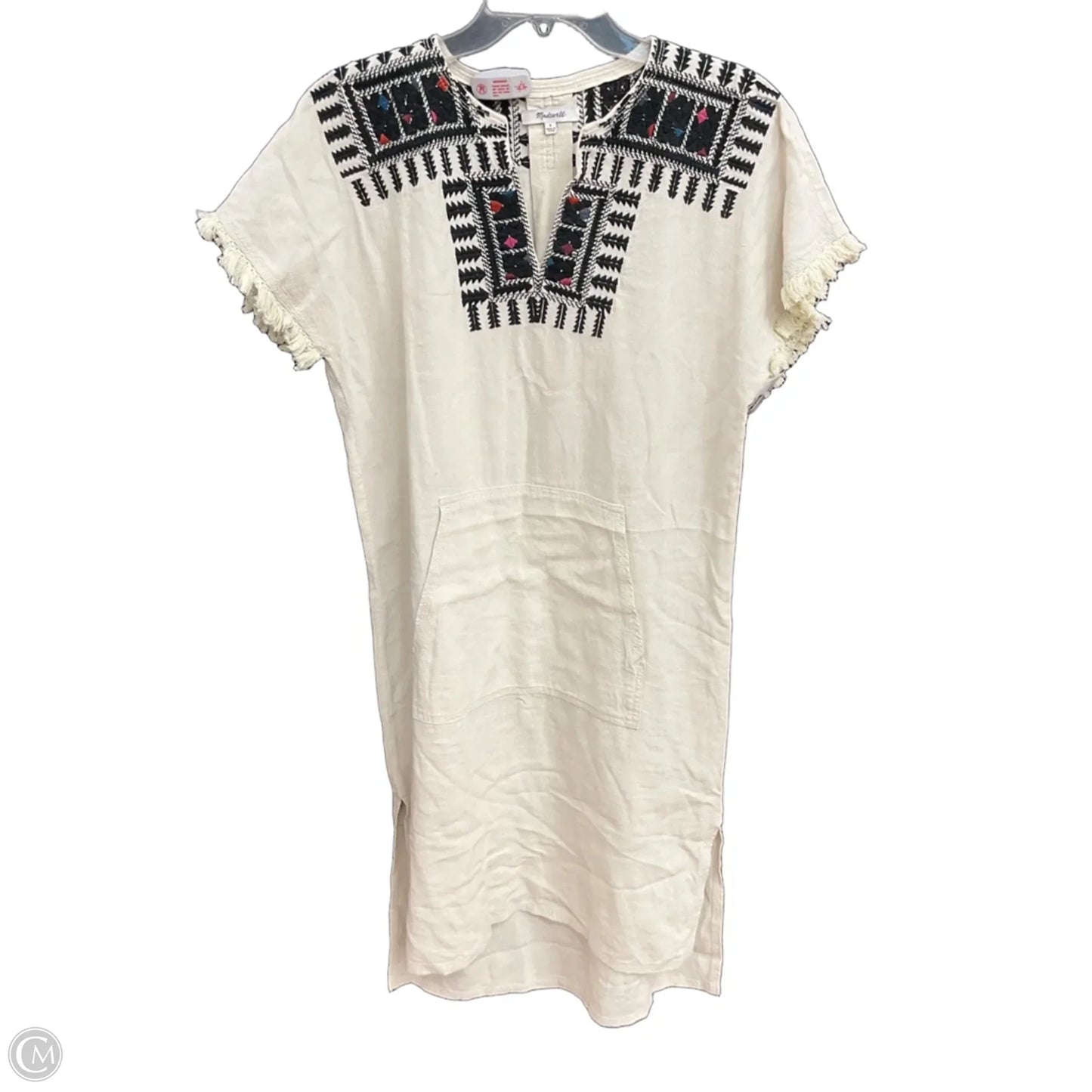Dress Casual Midi By Madewell In Cream, Size: S
