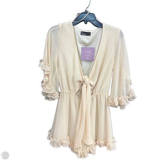 Jumpsuit By Clothes Mentor In Yellow, Size: S