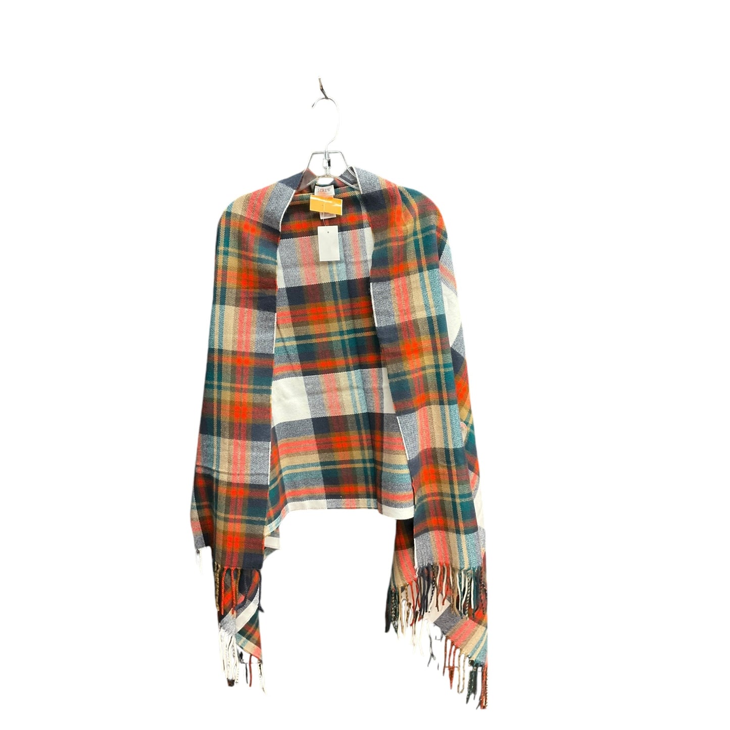 Shawl By J. Crew In Plaid Pattern