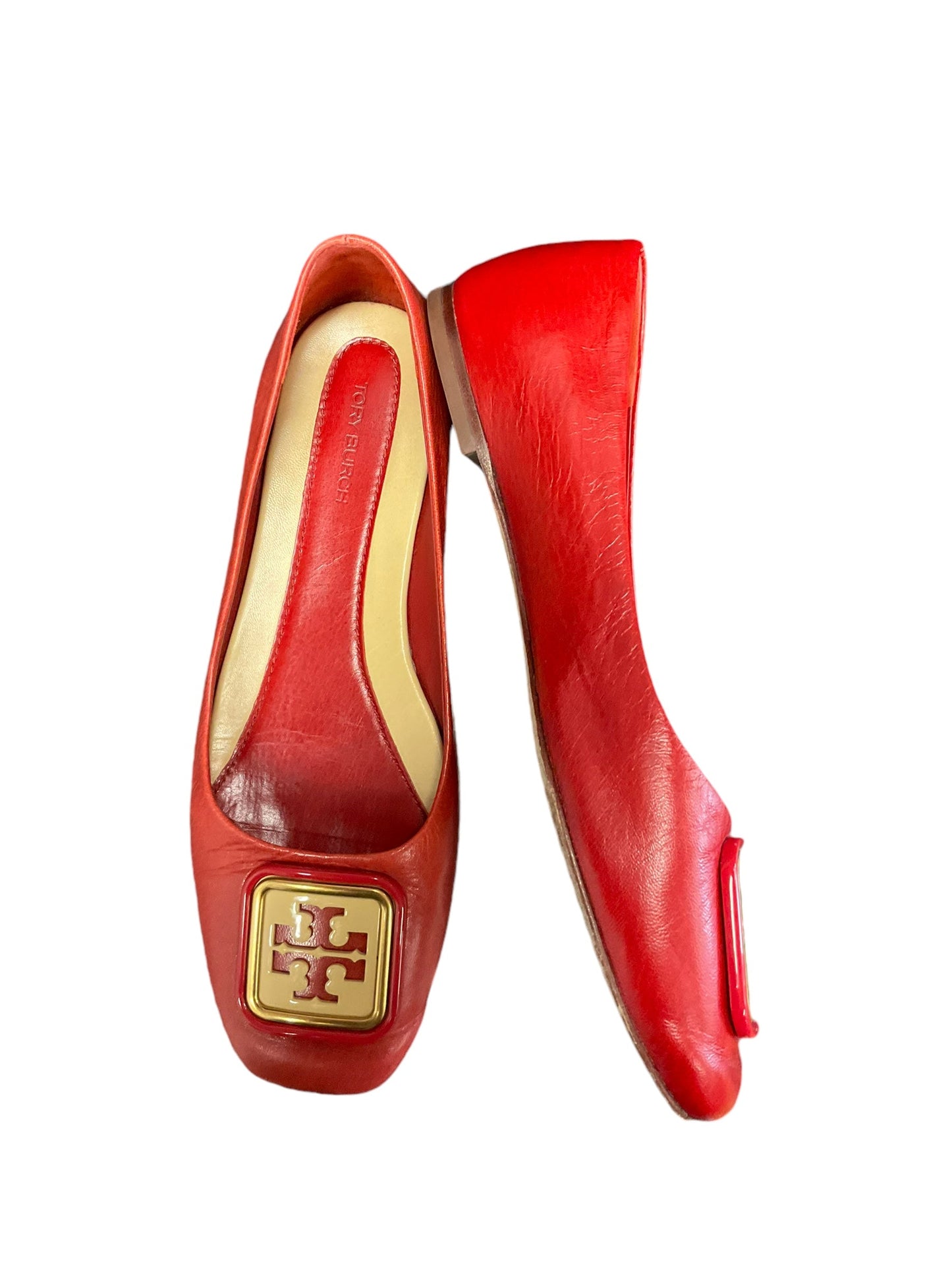 Shoes Designer By Tory Burch In Red, Size: 6.5