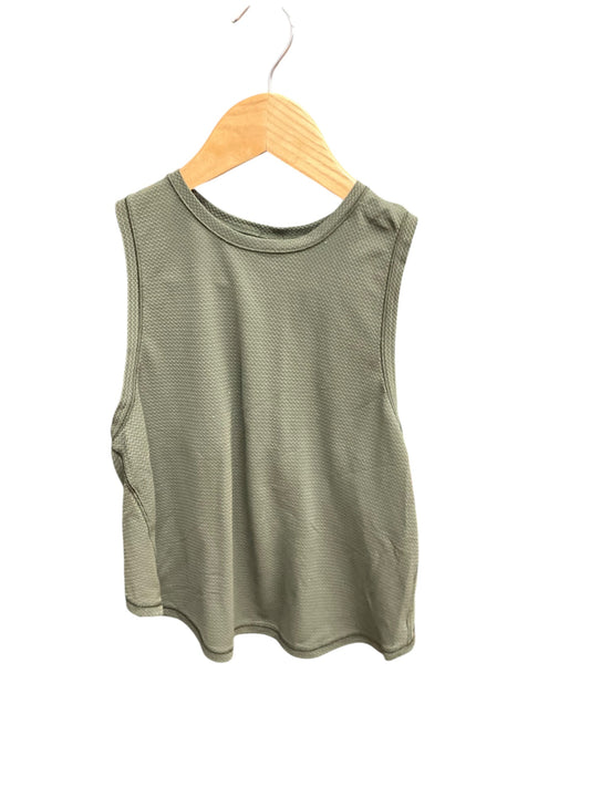 Athletic Tank Top By Lululemon In Green, Size: Xs