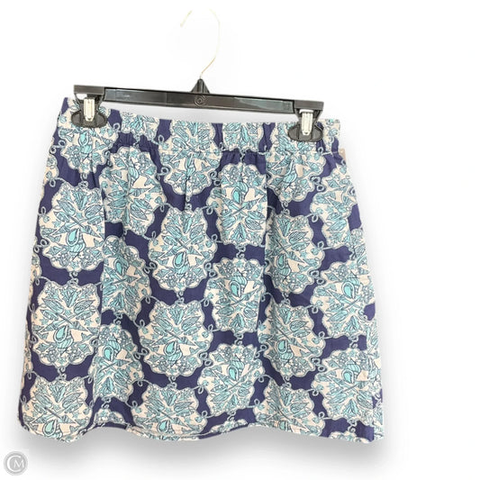 Skirt Designer By Lilly Pulitzer In Nautical Print, Size: S