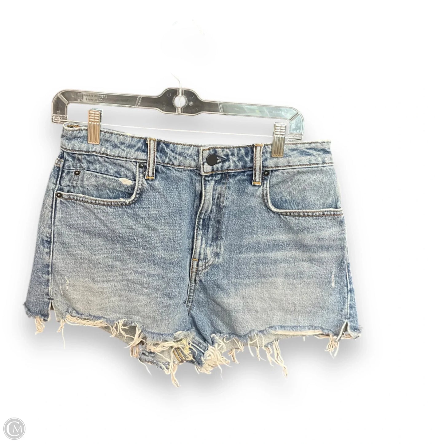 Shorts Luxury Designer By Alexander Wang In Blue Denim, Size: 8