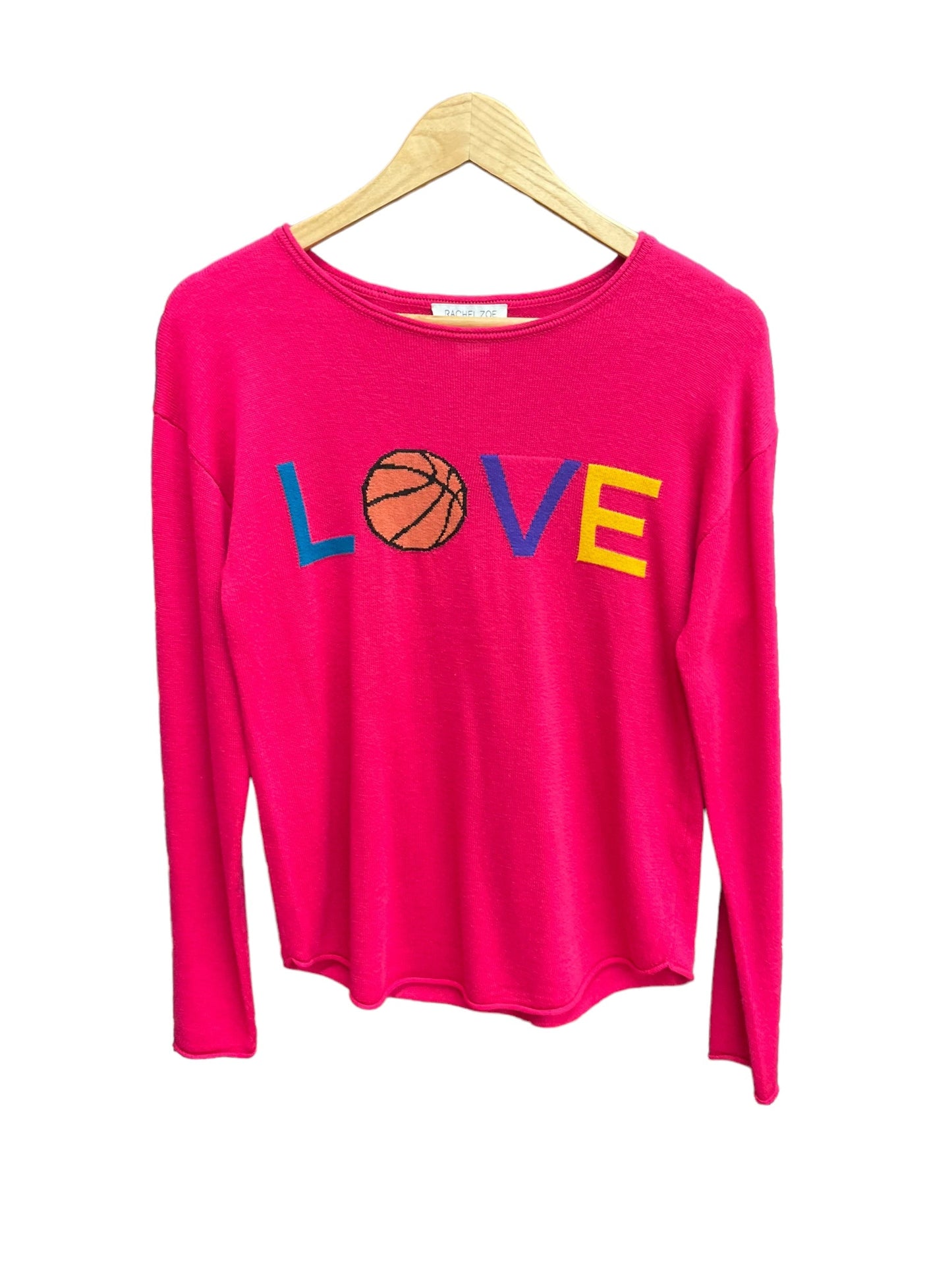 Top Long Sleeve By Rachel Zoe In Pink, Size: S