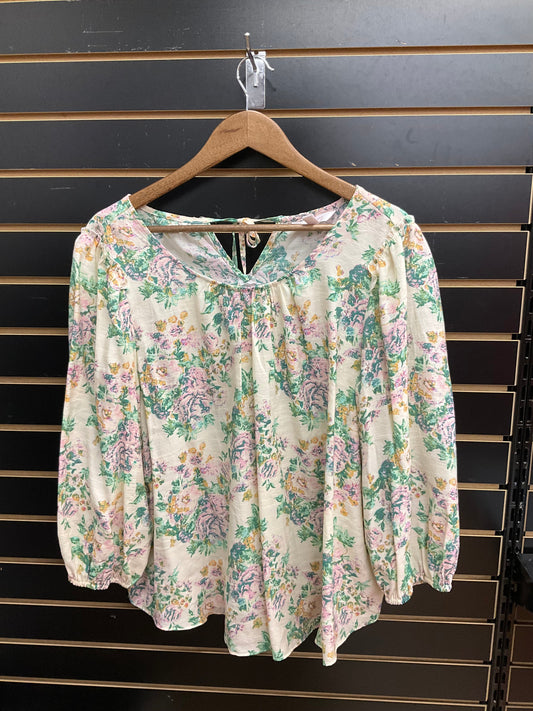 Top Long Sleeve By Lc Lauren Conrad  Size: Xxl