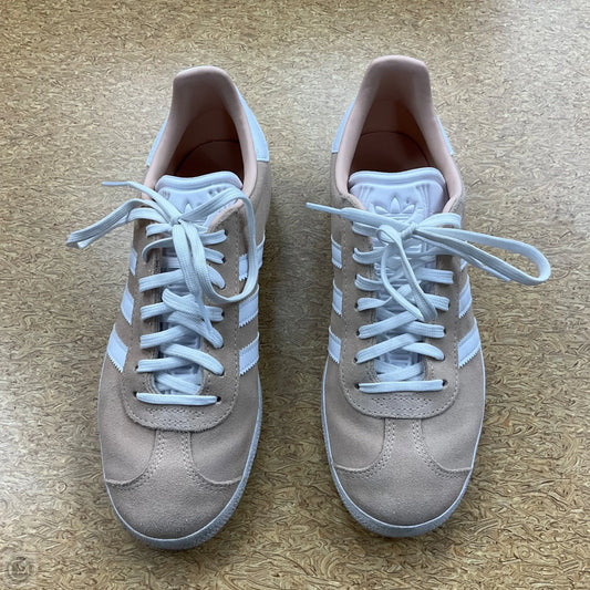 Shoes Athletic By Adidas In Pink & White, Size: 6.5