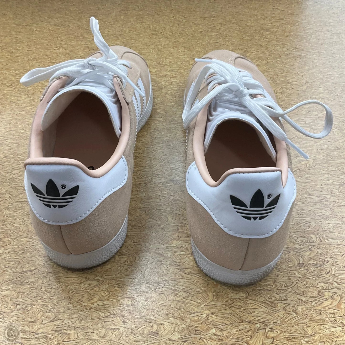 Shoes Athletic By Adidas In Pink & White, Size: 6.5