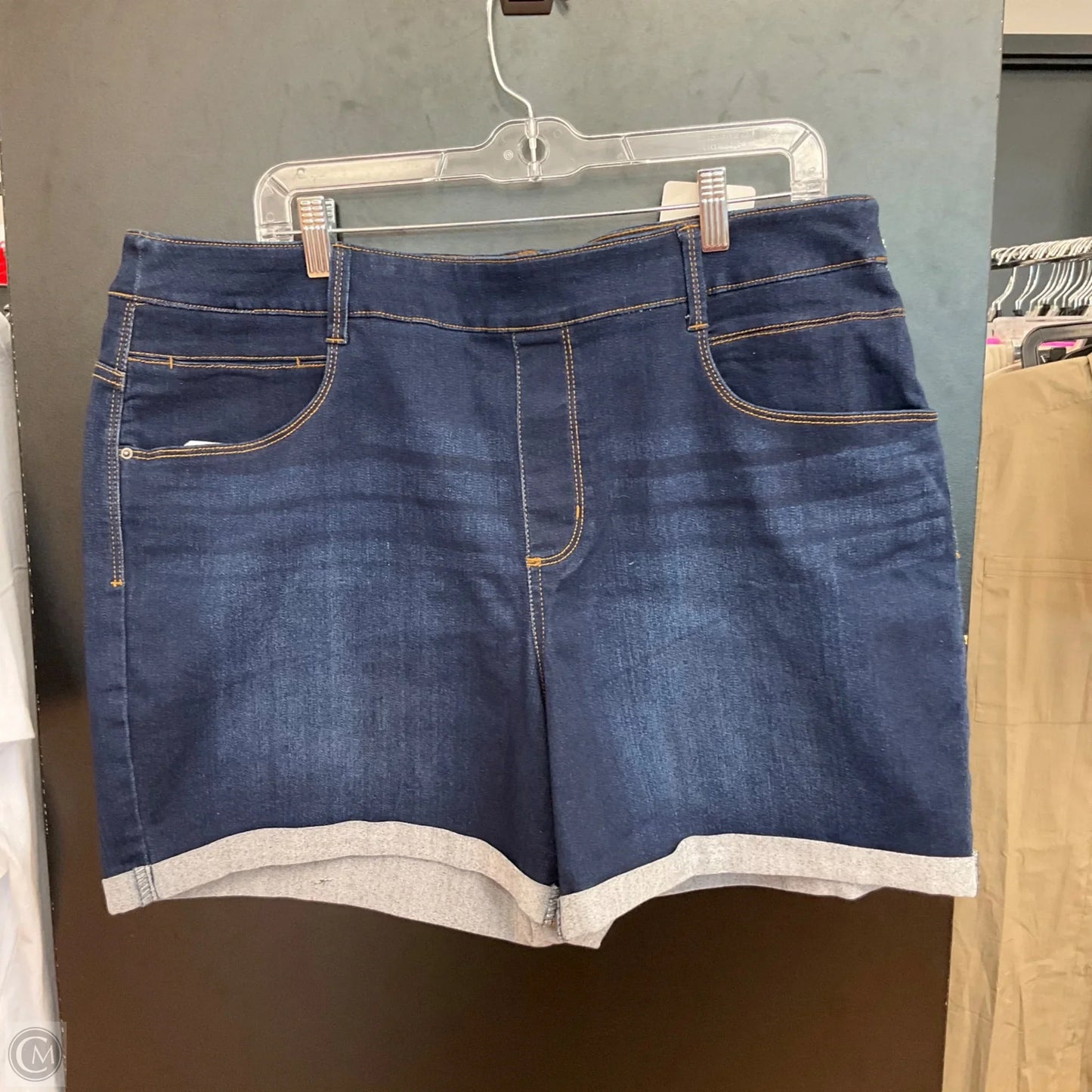 Shorts By Sag Harbor In Blue Red & White, Size: 20