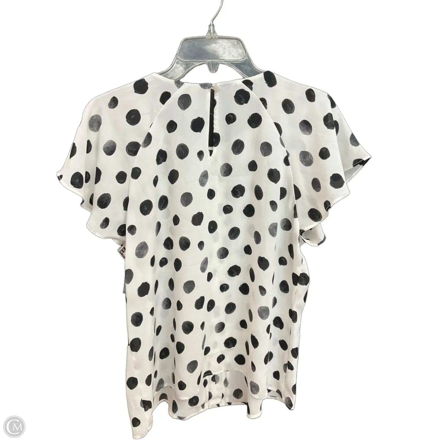 Top Short Sleeve By Worthington In White, Size: S