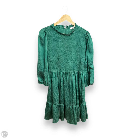 Dress Casual Short By Blu Pepper In Green, Size: M