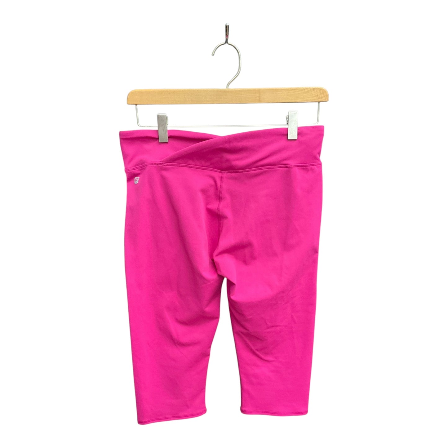 Athletic Capris By Fabletics In Pink, Size: M