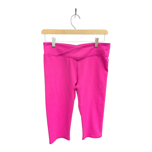 Athletic Capris By Fabletics In Pink, Size: M