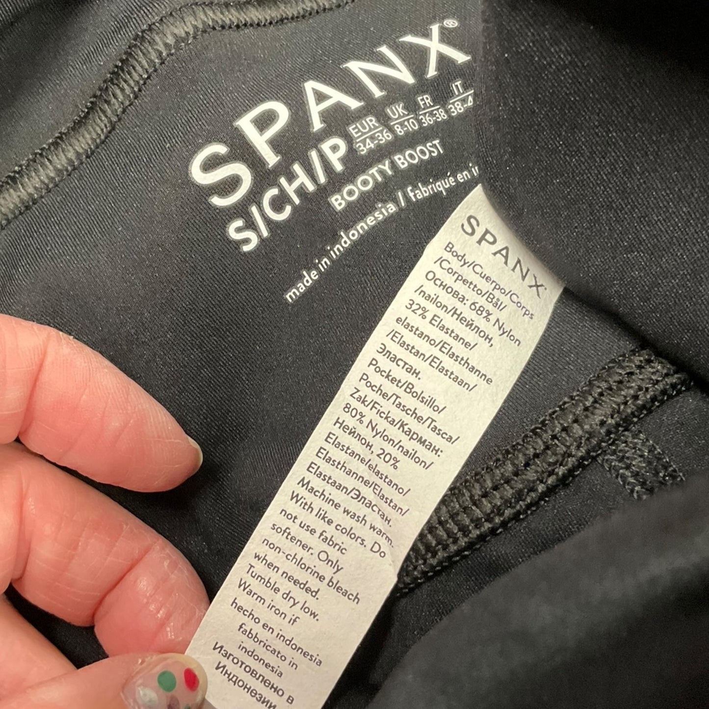 Athletic Skort By Spanx In Black, Size: S