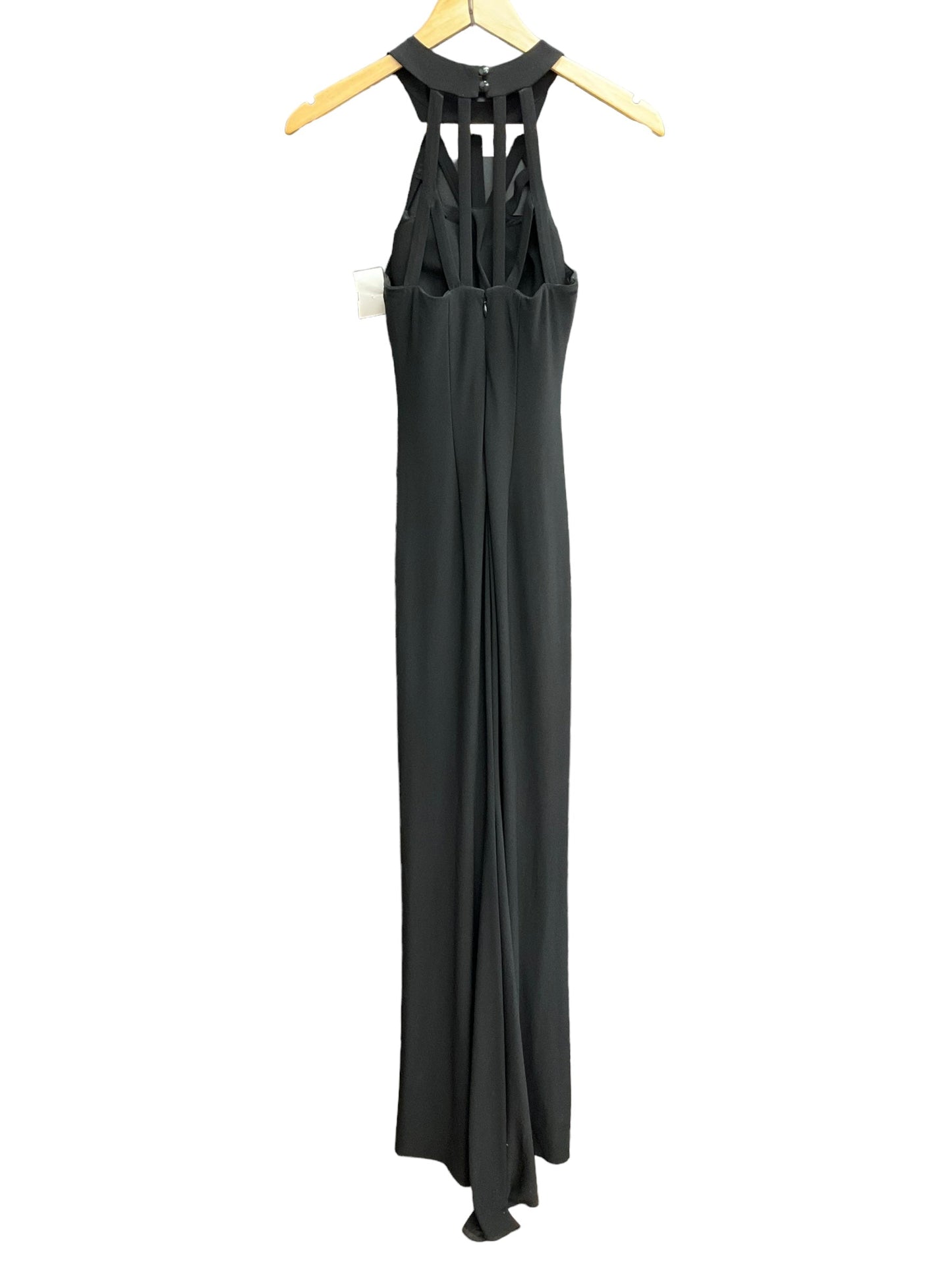 Black Dress Party Long Cache, Size Xs