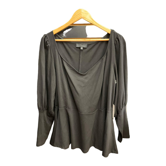 Top Long Sleeve By Eloquii  Size: 1x