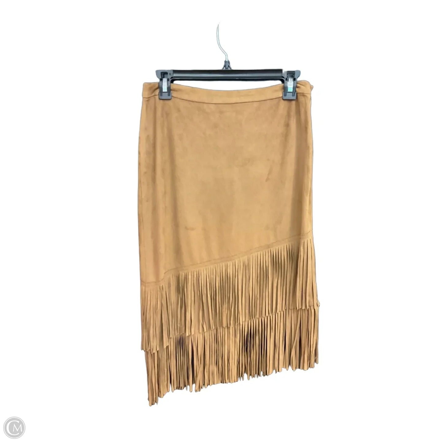 Skirt Midi By Chicos In Brown, Size: 4