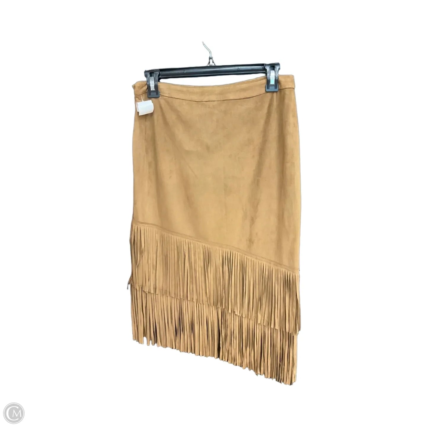 Skirt Midi By Chicos In Brown, Size: 4
