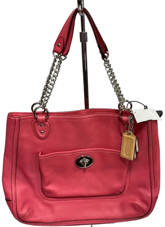Handbag Designer By Coach, Size: Medium