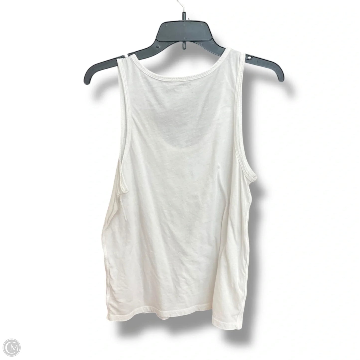 Athletic Tank Top By Athleta In White, Size: L