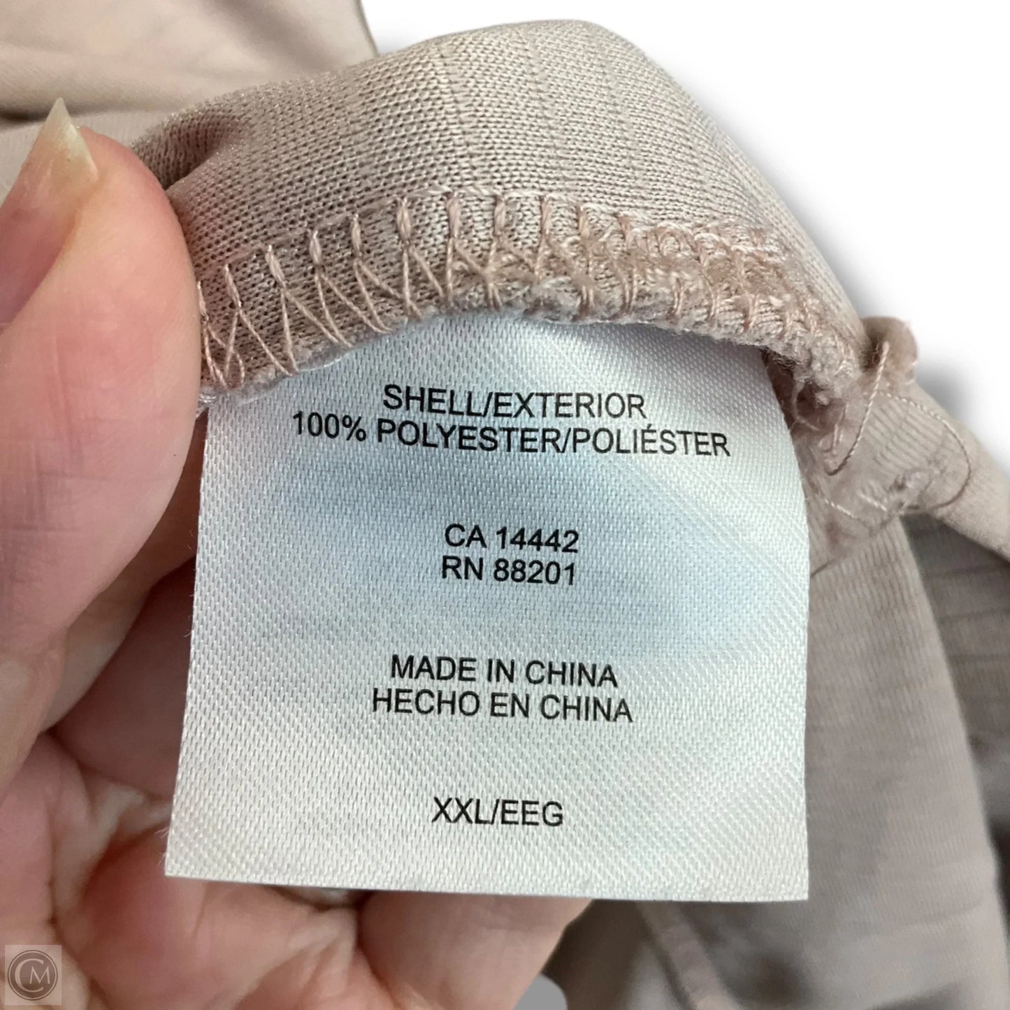 Athletic Top Long Sleeve Hoodie By Mondetta In Pink, Size: Xxl