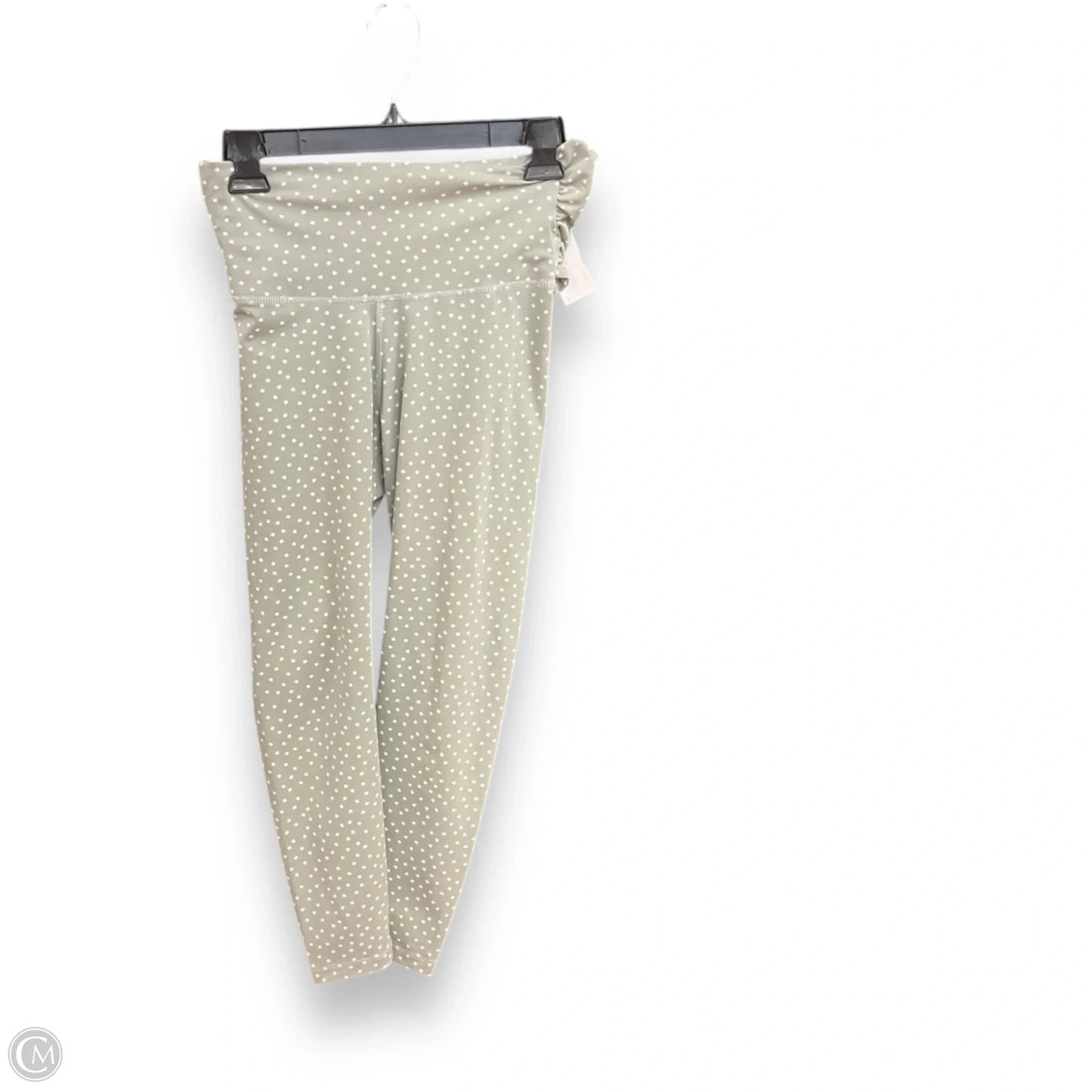 Athletic Pants By Nike Apparel In Grey & White, Size: M