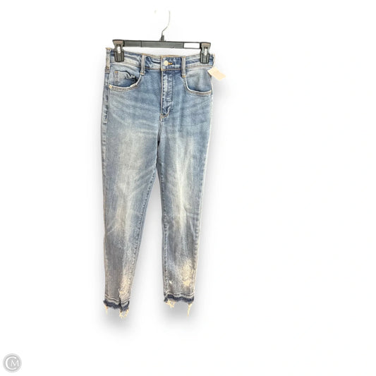 Jeans Skinny By Pilcro In Blue Denim, Size: 4