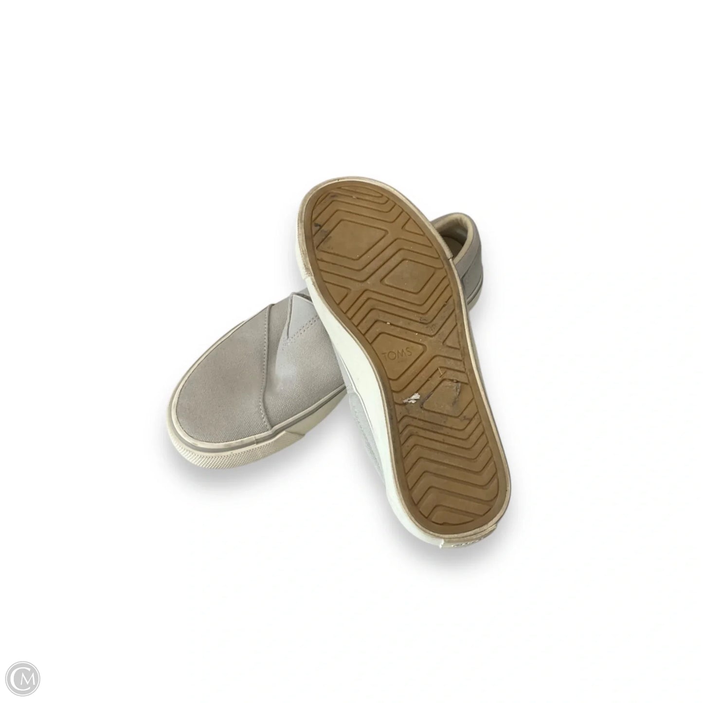 Shoes Flats By Toms In Grey, Size: 7