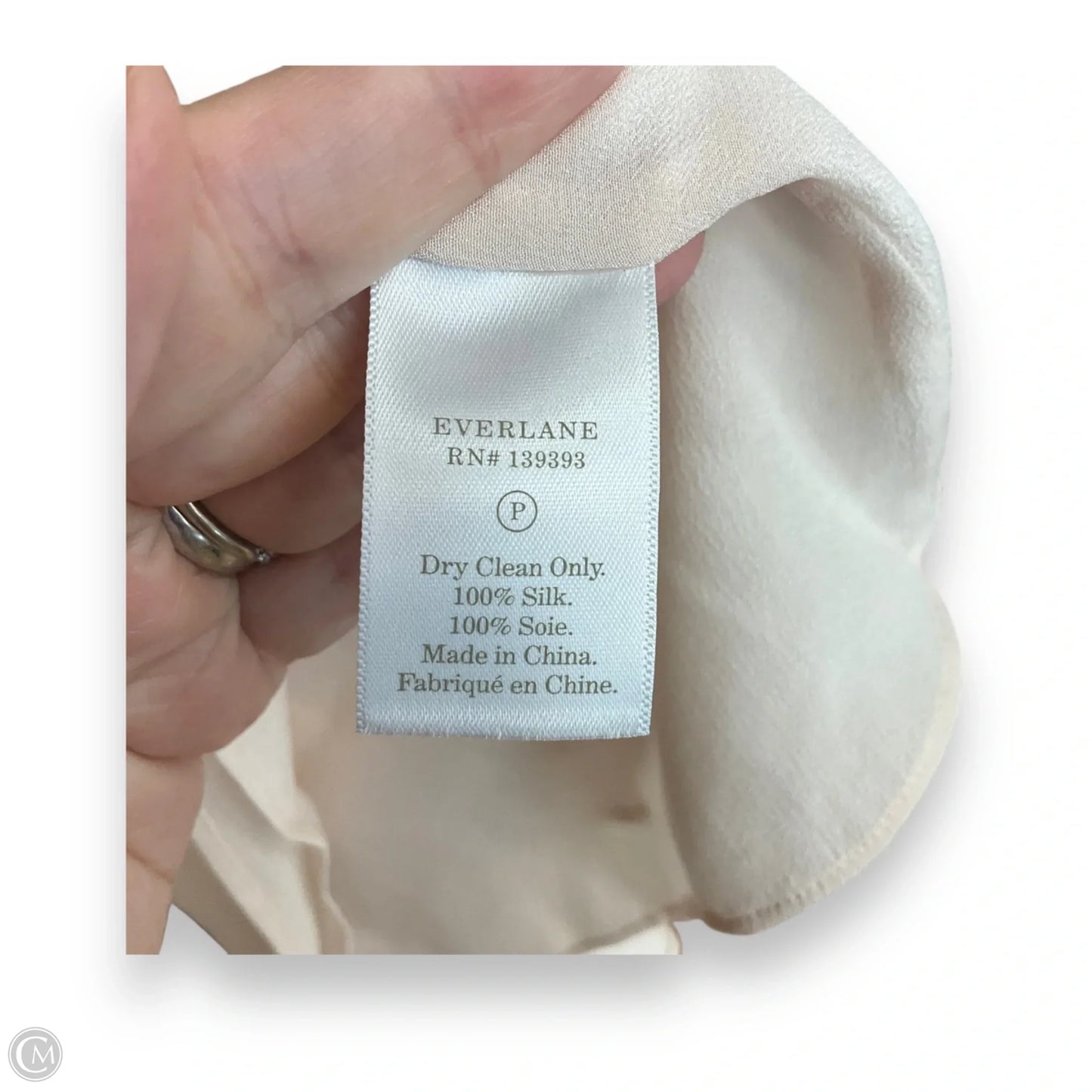 Top Sleeveless By Everlane In Pink, Size: S