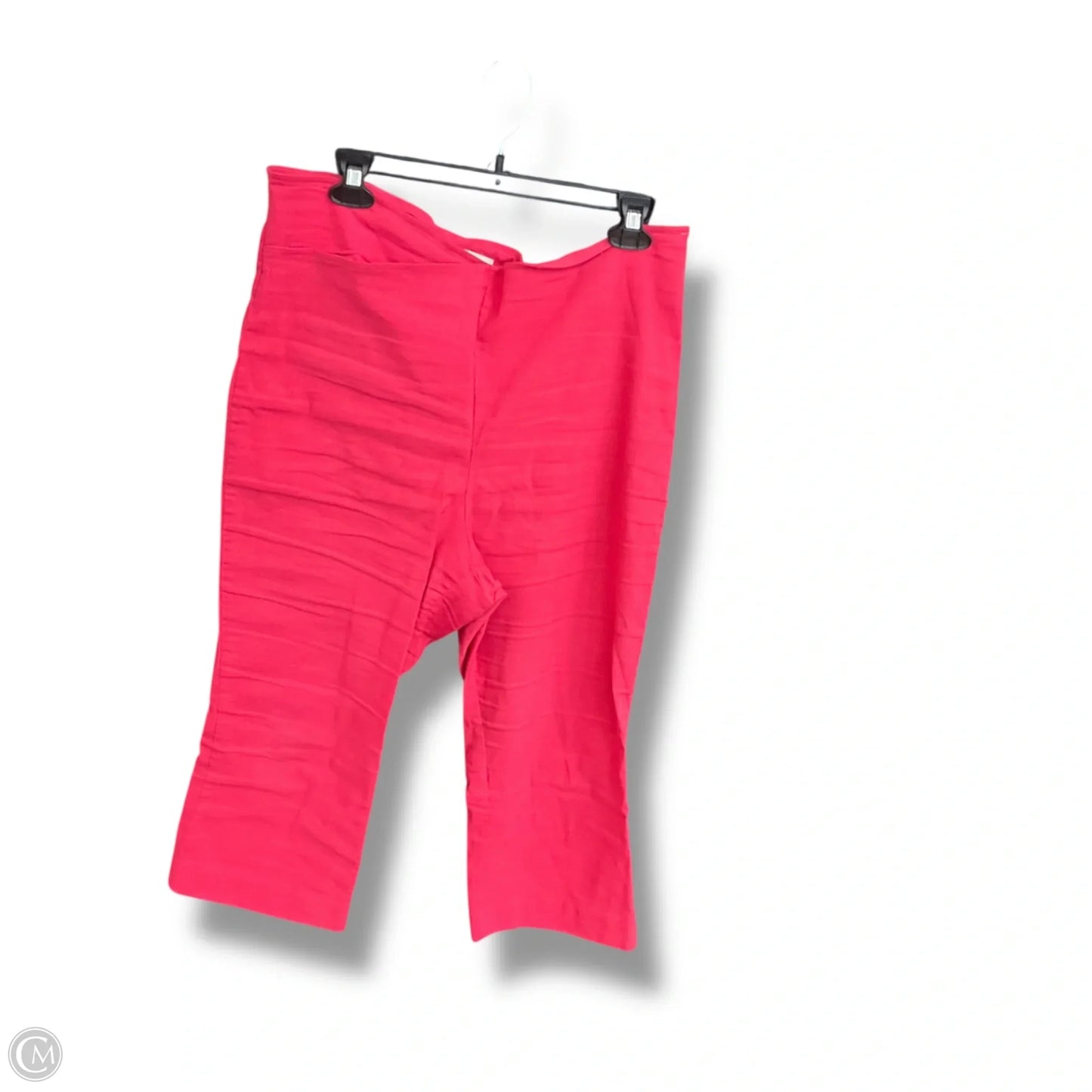 Pants Cropped By Maeve In Pink, Size: 16