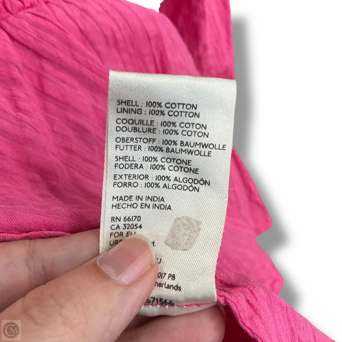 Top Short Sleeve By Free People In Pink, Size: M