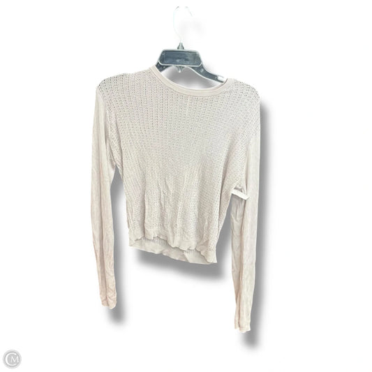 Top Long Sleeve By Free People In Grey, Size: L
