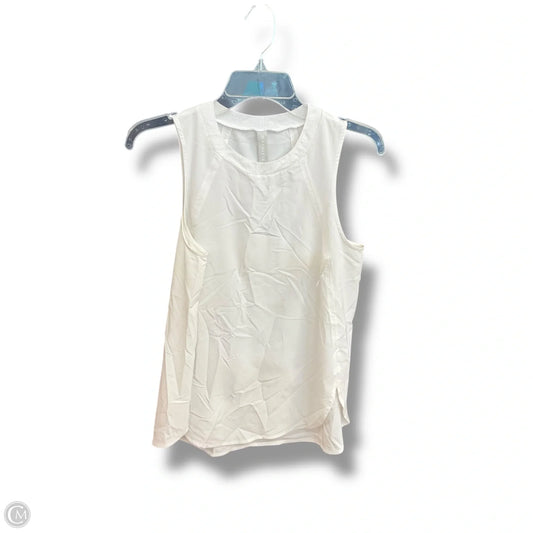 Athletic Tank Top By Athleta In White, Size: Xs