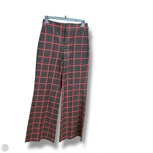 Pants Designer By Alice + Olivia In Black & Red, Size: 0