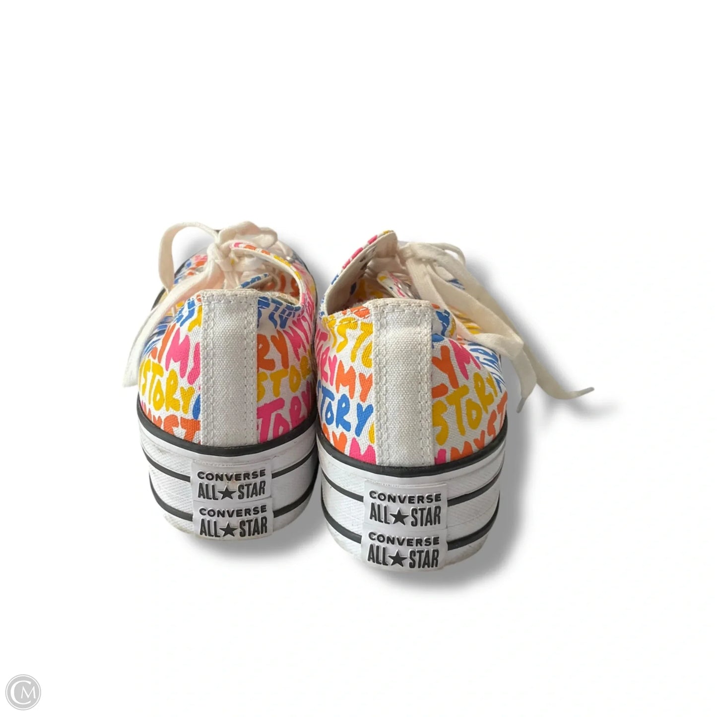 Shoes Sneakers Platform By Converse In Multi-colored, Size: 9