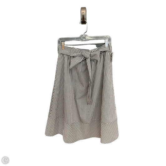 Skirt Midi By 1901 In Black & White, Size: 4