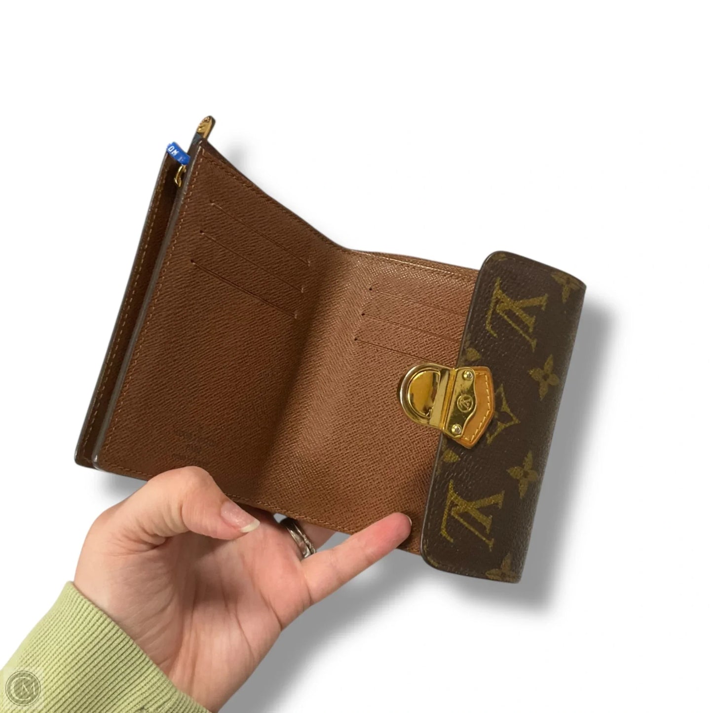 Wallet Luxury Designer By Louis Vuitton, Size: Small