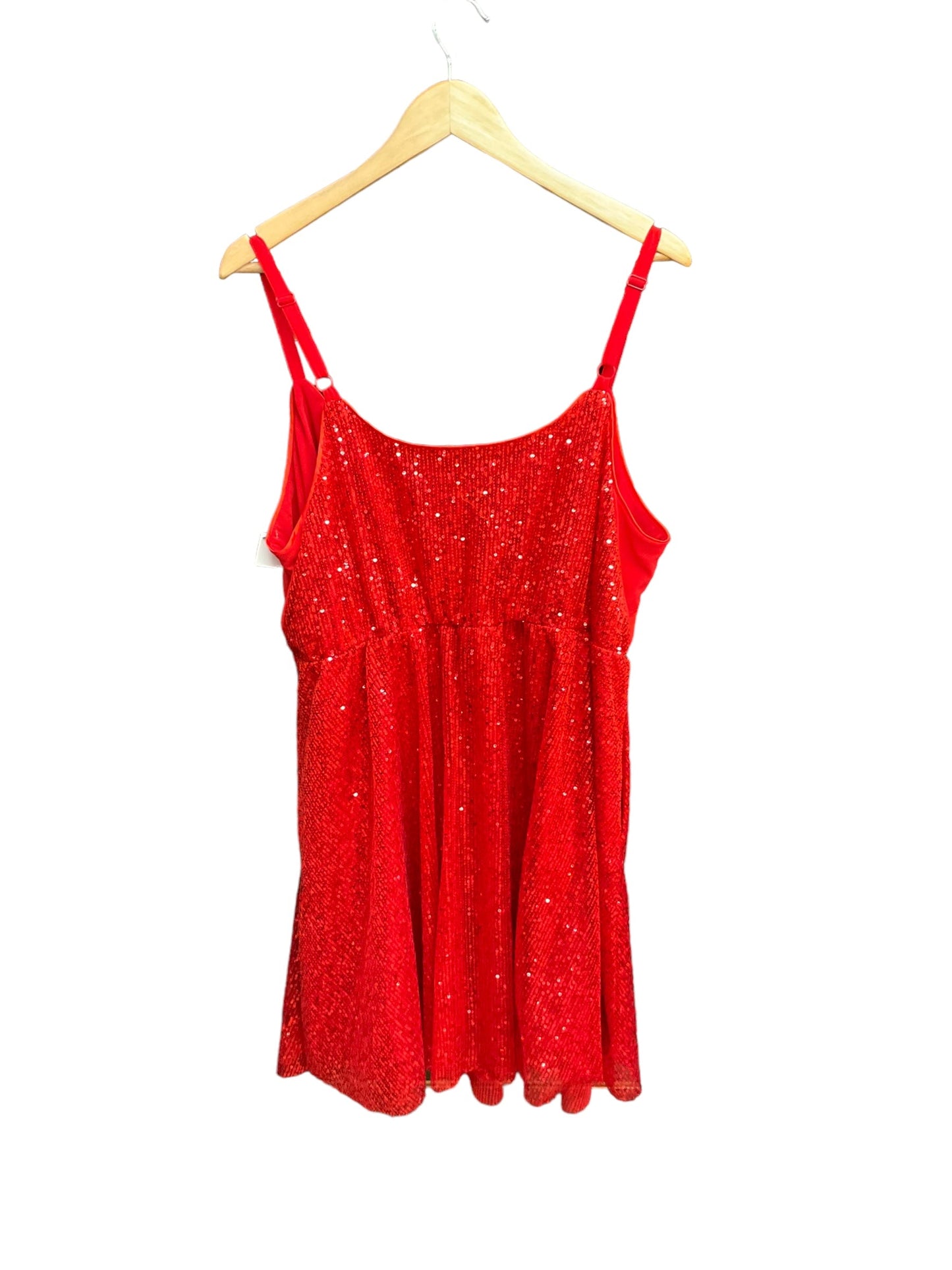 Red Dress Casual Short Torrid, Size 1x