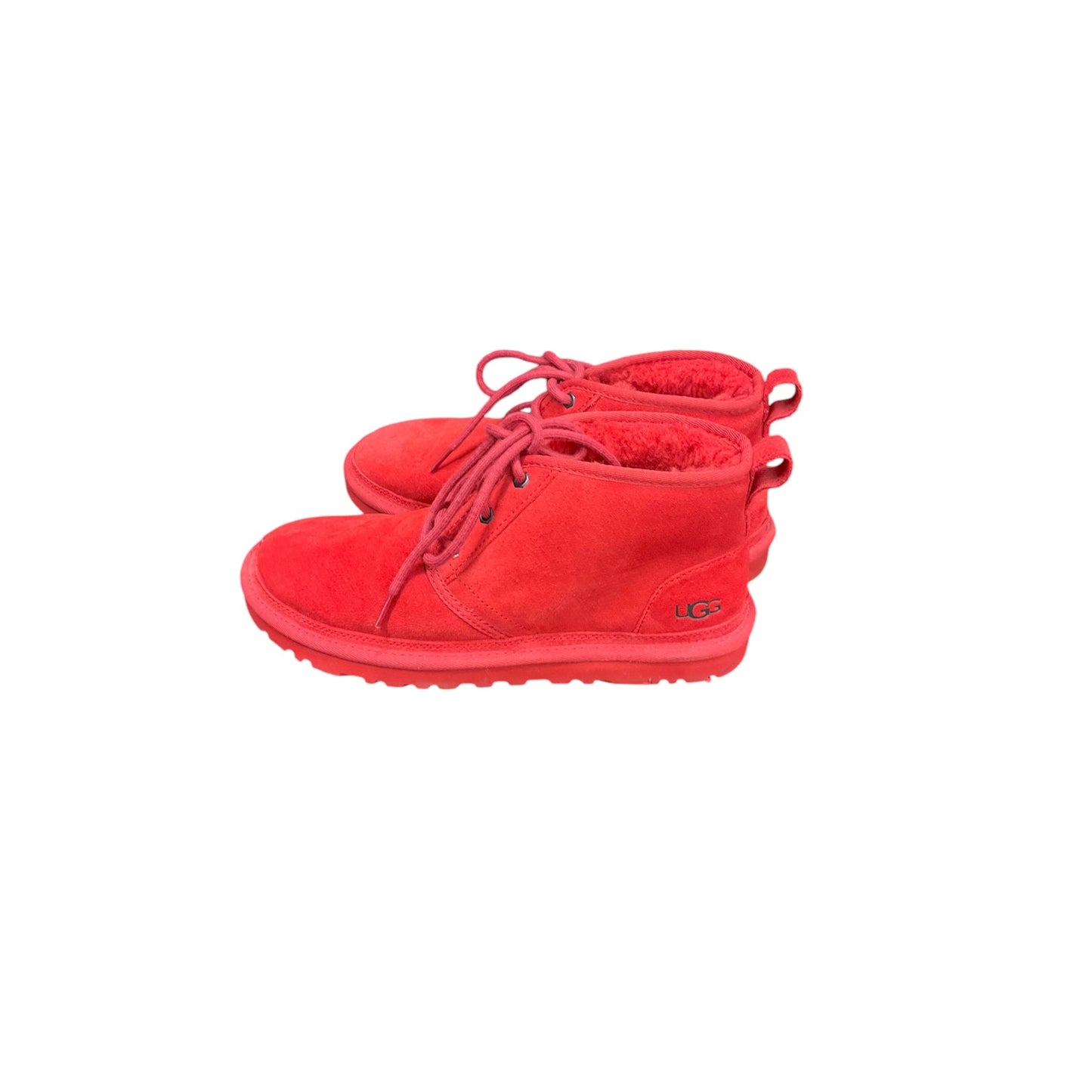 Boots Designer By Ugg In Red, Size: 10