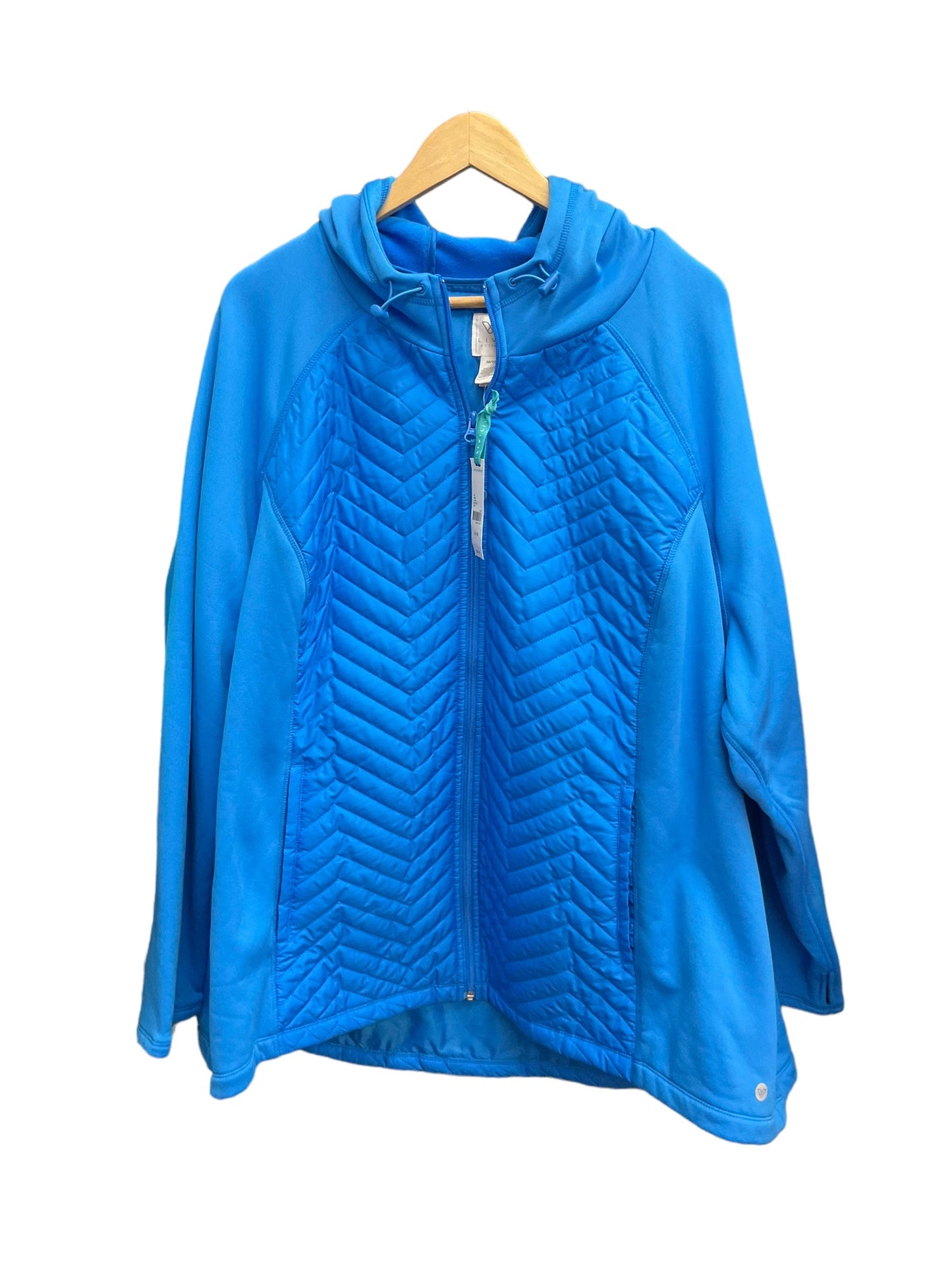 Blue Athletic Jacket Livi Active, Size 4x