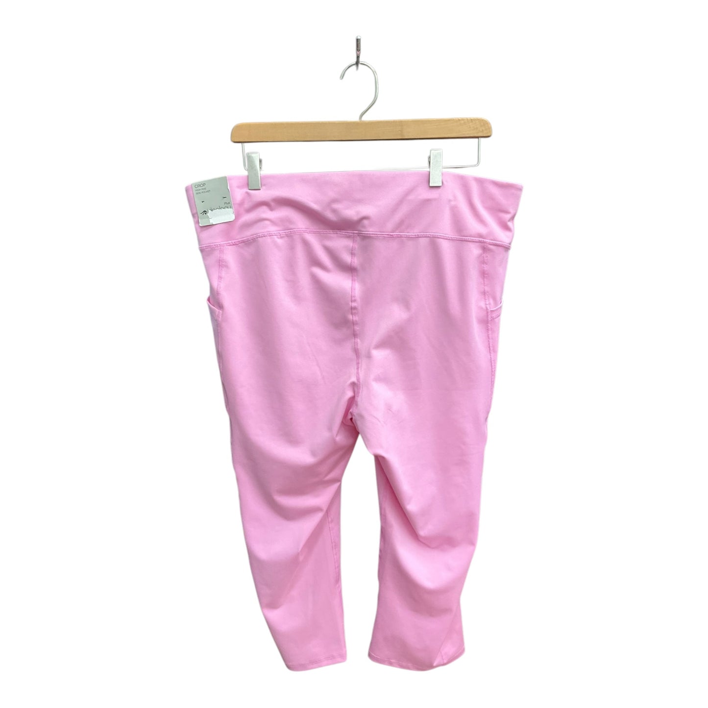 Athletic Leggings By Ideology In Pink, Size: 2x