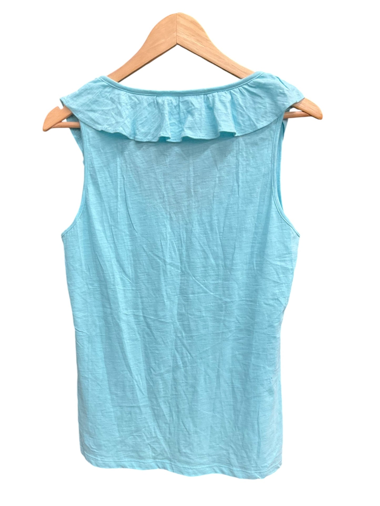 Top Sleeveless By Lilly Pulitzer In Blue, Size: L