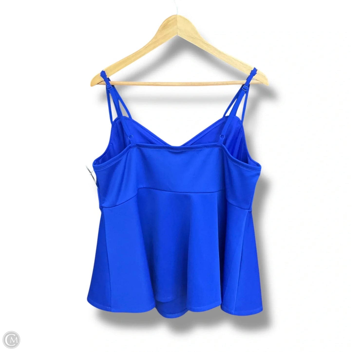 Top Sleeveless By Torrid In Blue, Size: 2x