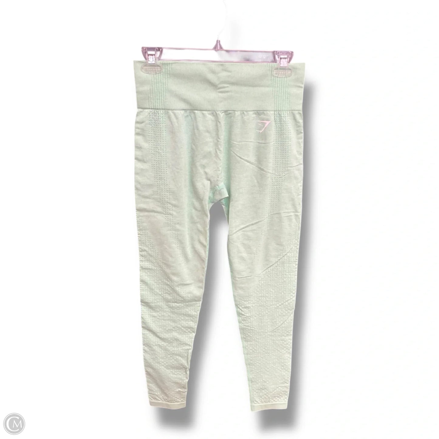 Athletic Leggings By Gym Shark In Green, Size: S