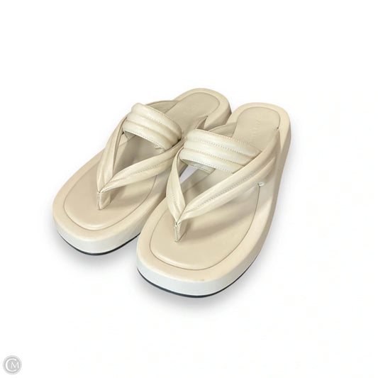Sandals Flats By Zara In Beige, Size: 8.5