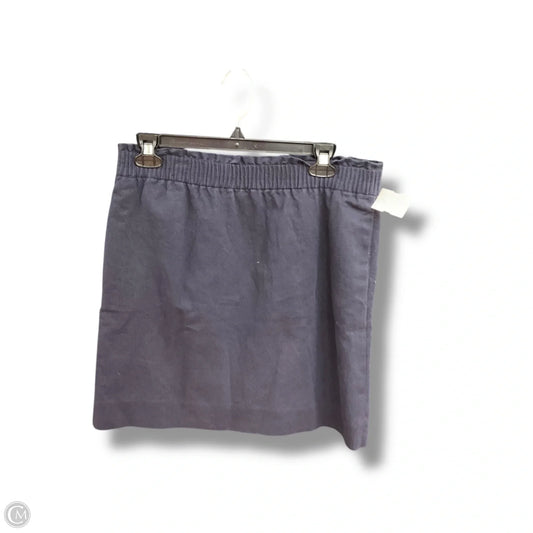 Skirt Mini & Short By J. Crew In Navy, Size: Xs