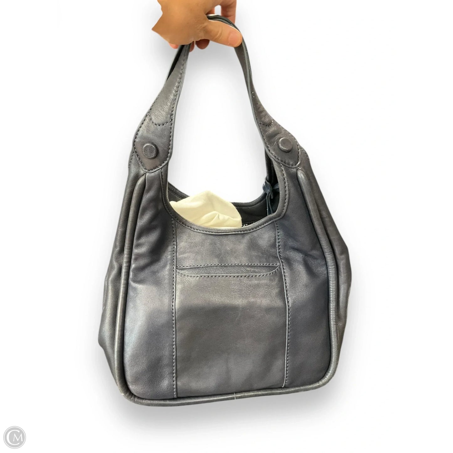 Handbag Leather By Brighton, Size: Large