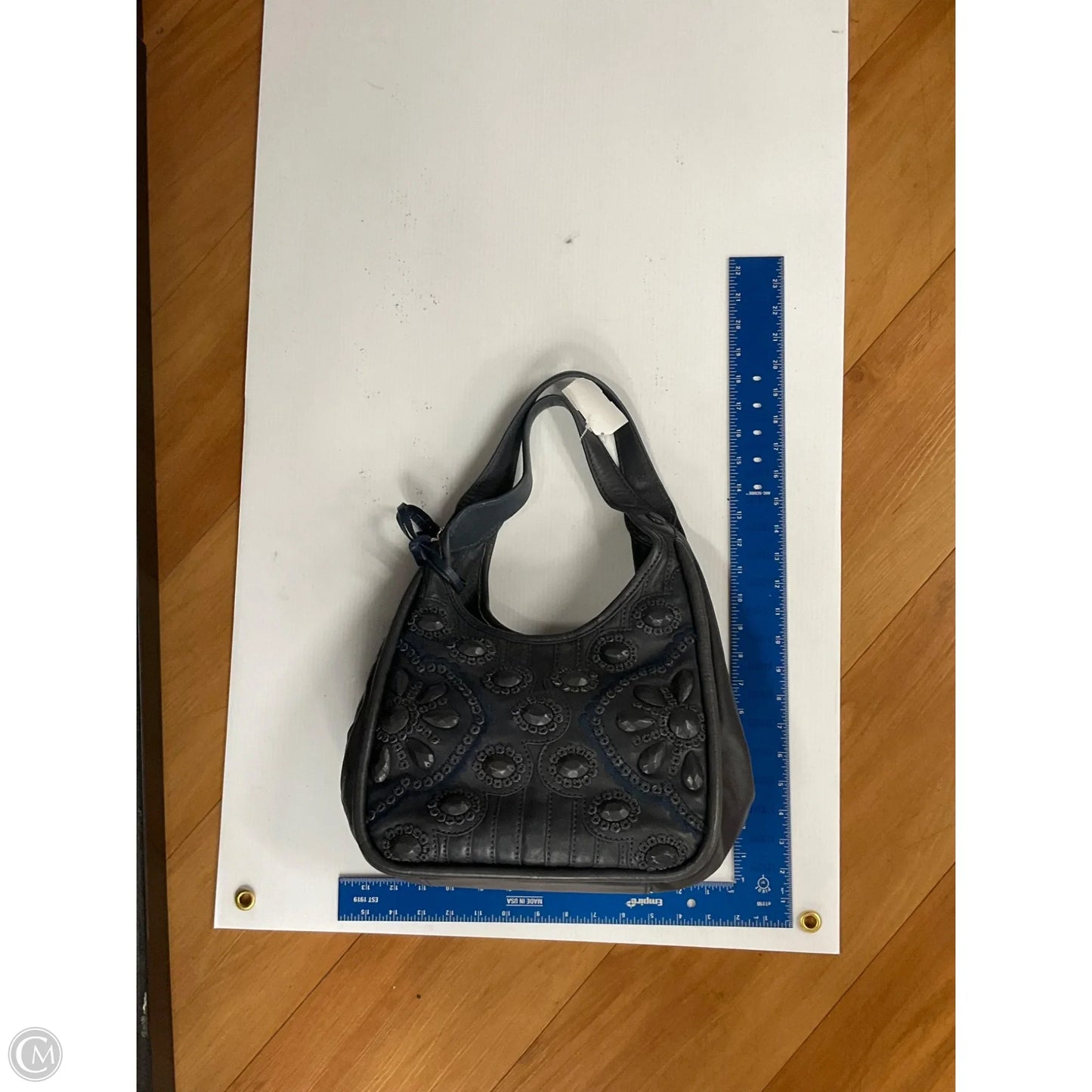 Handbag Leather By Brighton, Size: Large