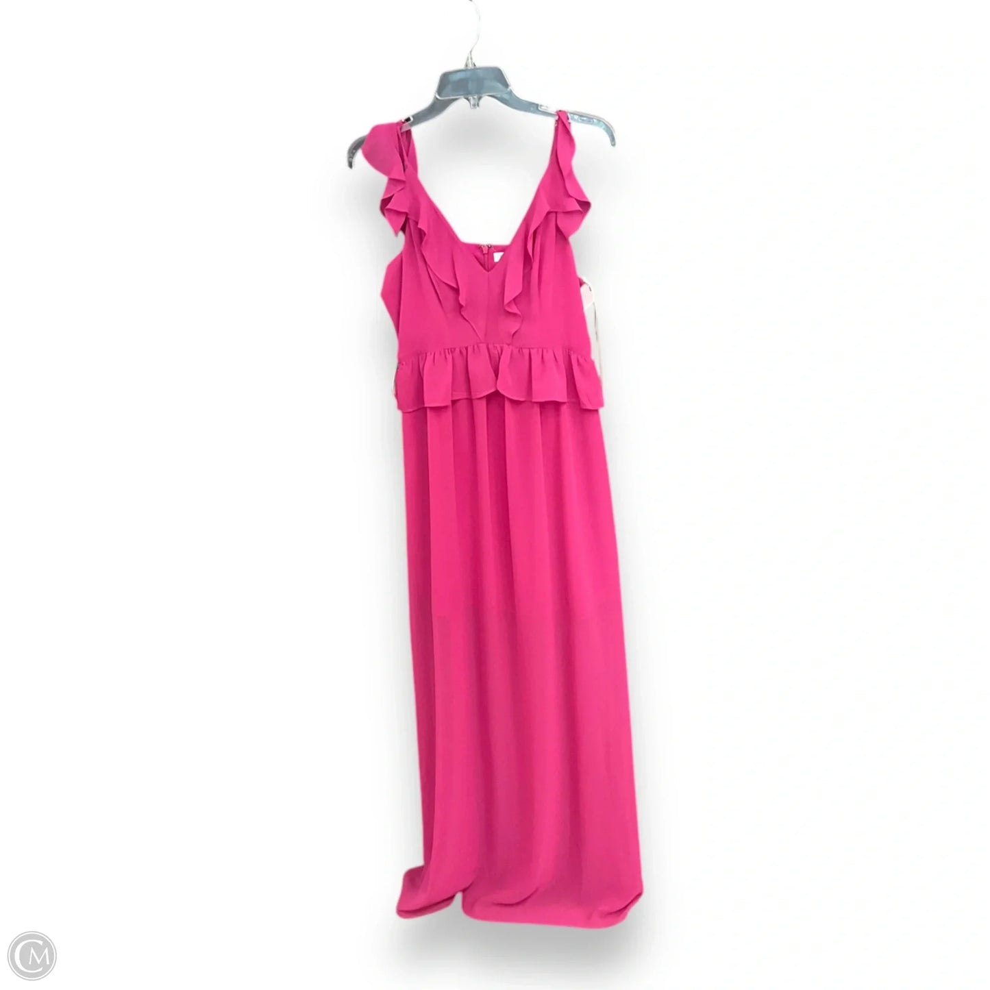 Dress Casual Maxi By Bcbg In Pink, Size: M